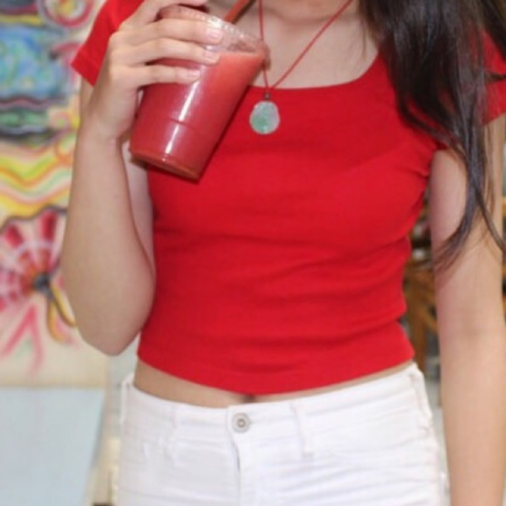 brandy melville crop top